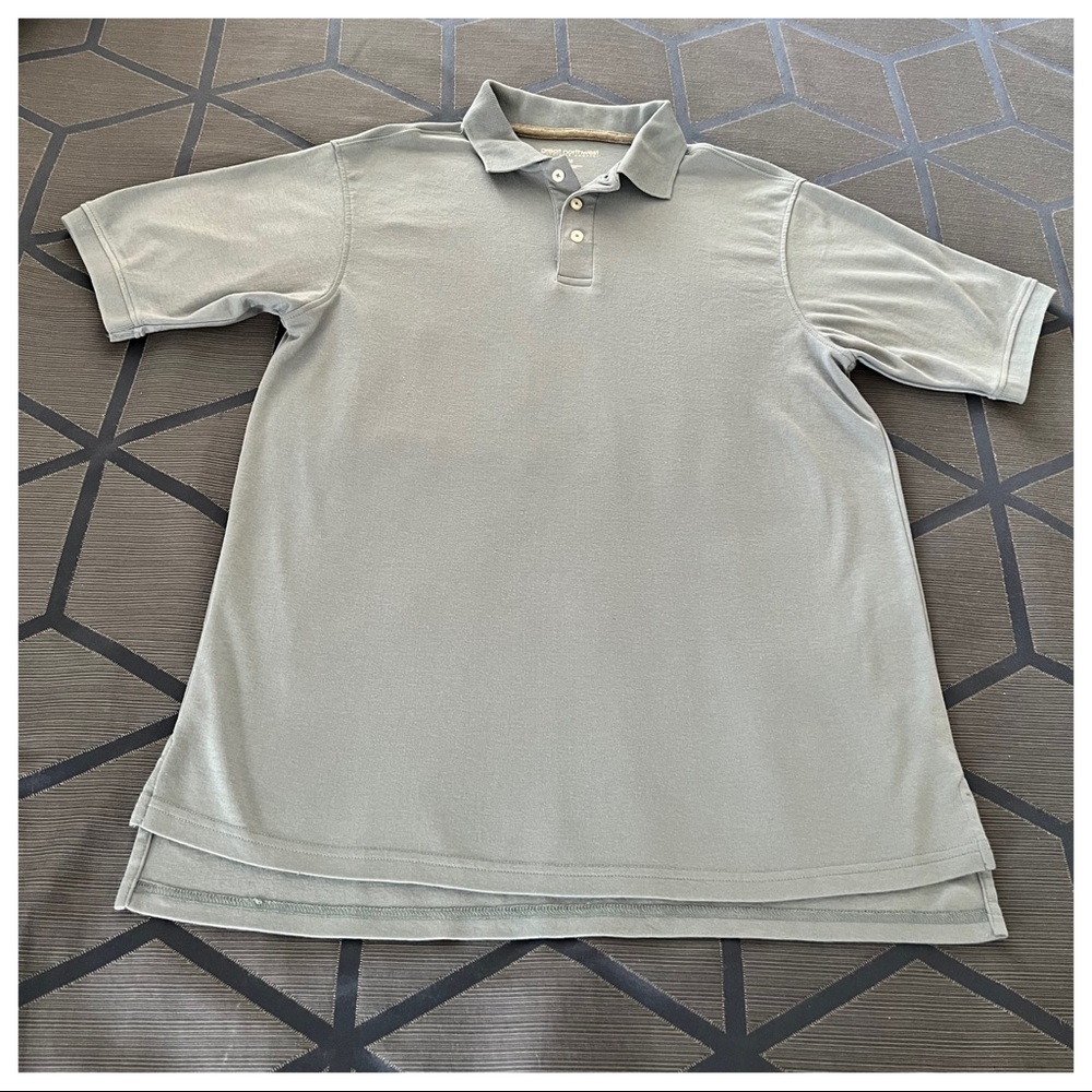 Great Northwest Men’s Polo shirt. Light blue, size Medium. (WA)